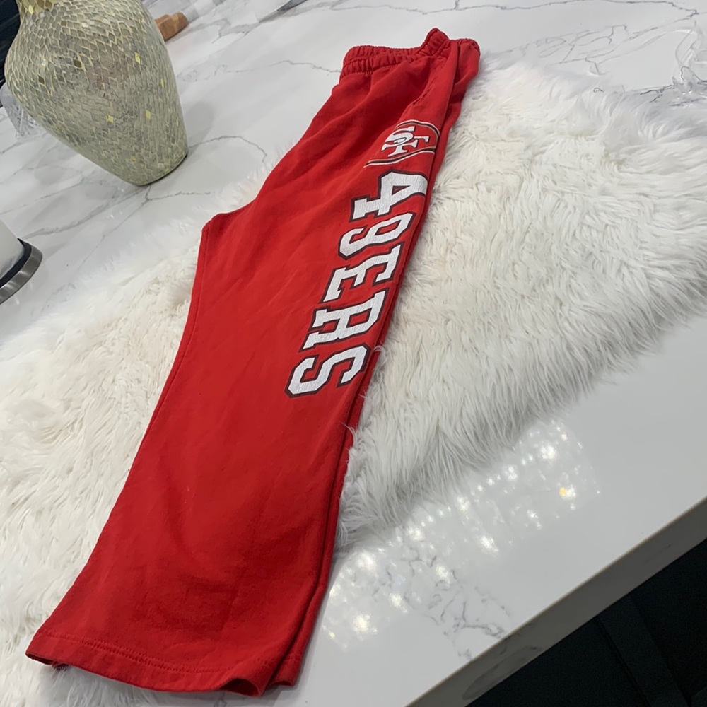 Reebok NFL 49rs Pant Warmups. Size XL (786)